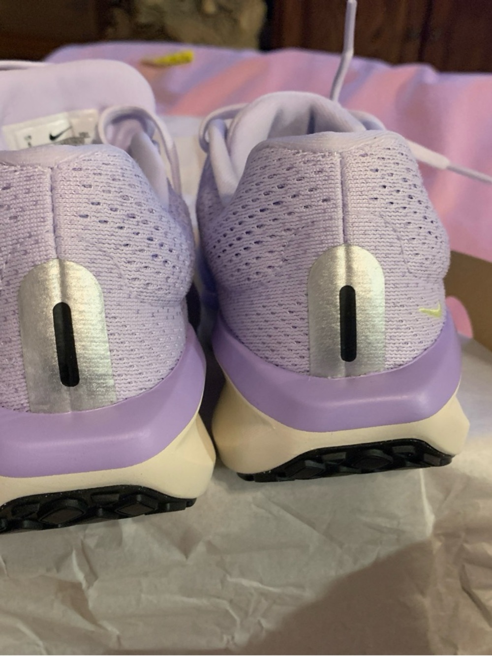 NIKE AIRFLO 11 Size 6 - New Amethyst & Metallic Silver - Picture 6 of 11